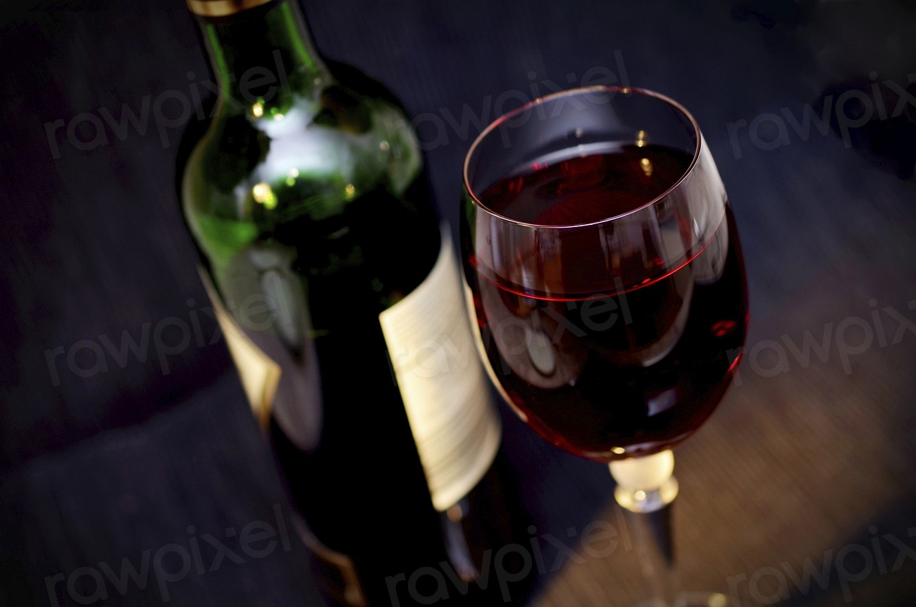 Wine. Original public domain image